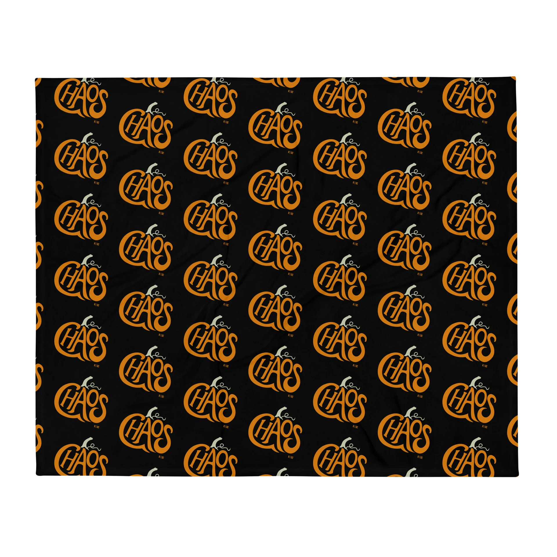 Chaos Pumpkin Blanket product image (1)