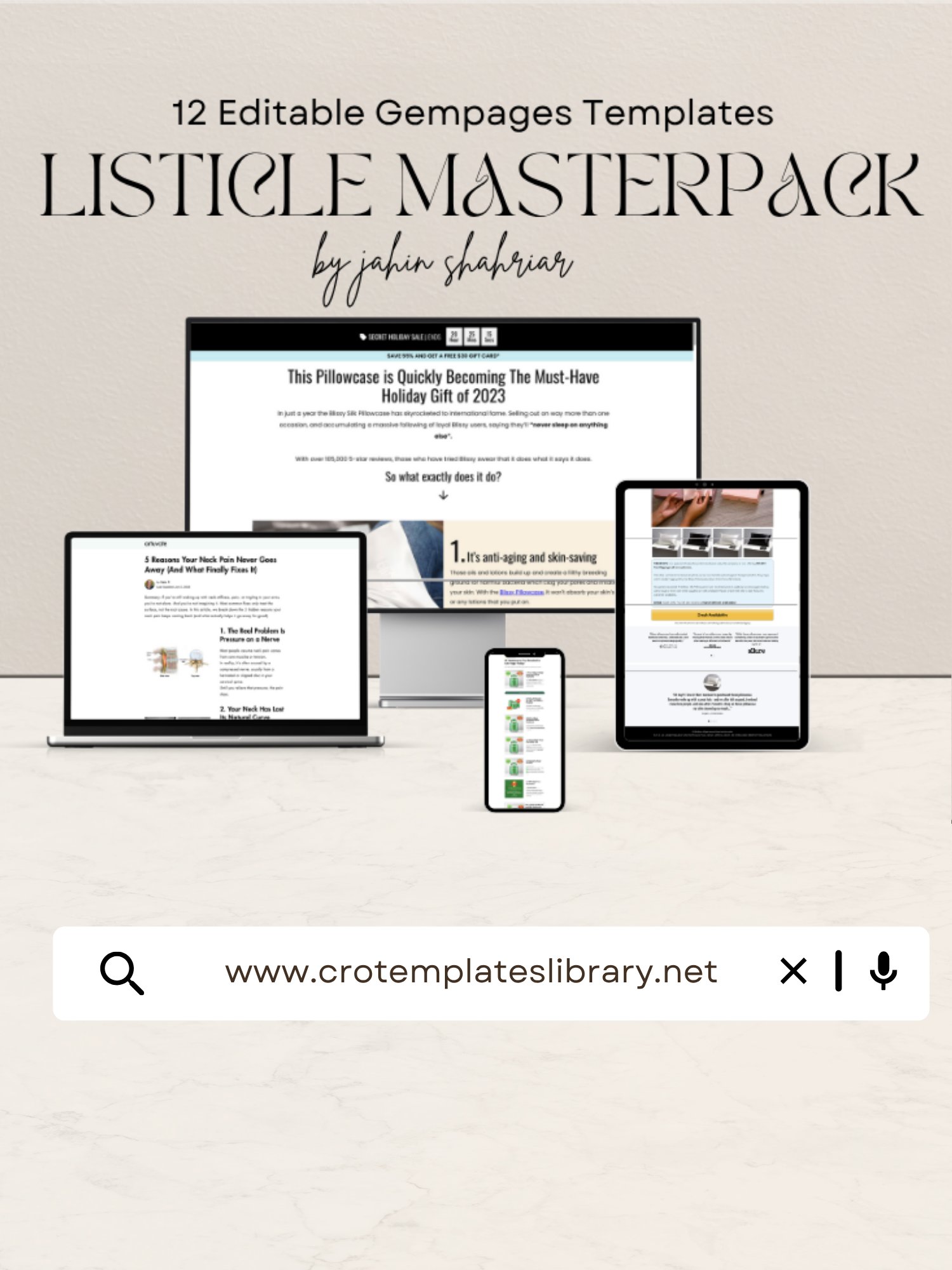 12 Gempages Listicle Templates MasterPack product image (1)