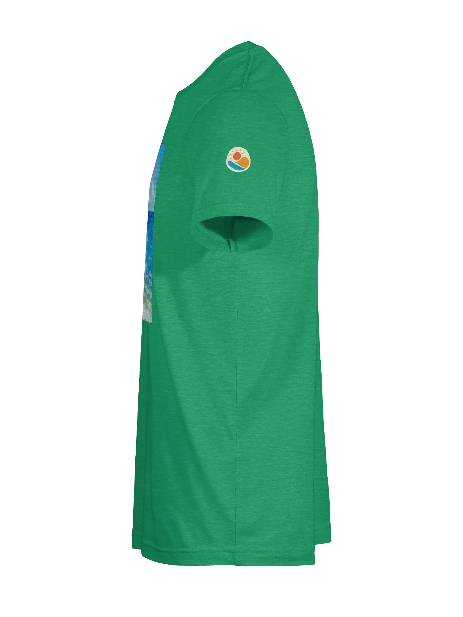 Sailing by the Cliffs — T-shirt product image (49)
