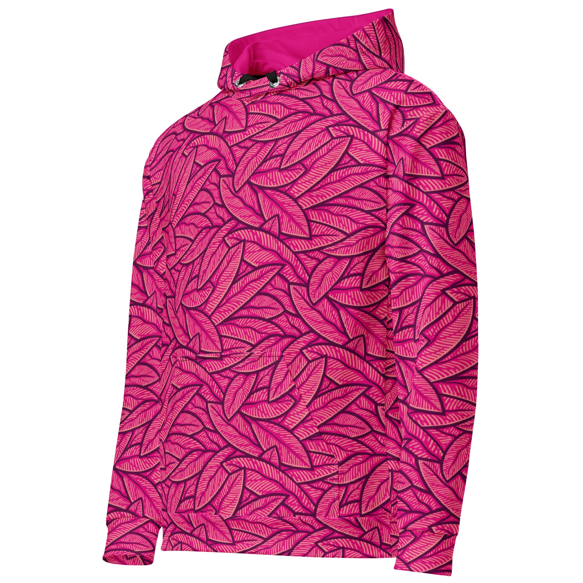 Pink Leafs - Unisex Hoodie product image (2)