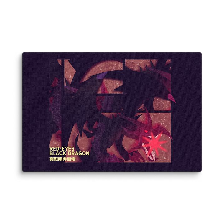 The Dragon with Red Eyes Canvas Print product image (2)