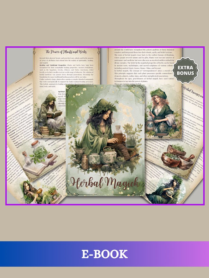 Ultimate Herbal Bundle: A Gateway to Healing and Magick product image (1)