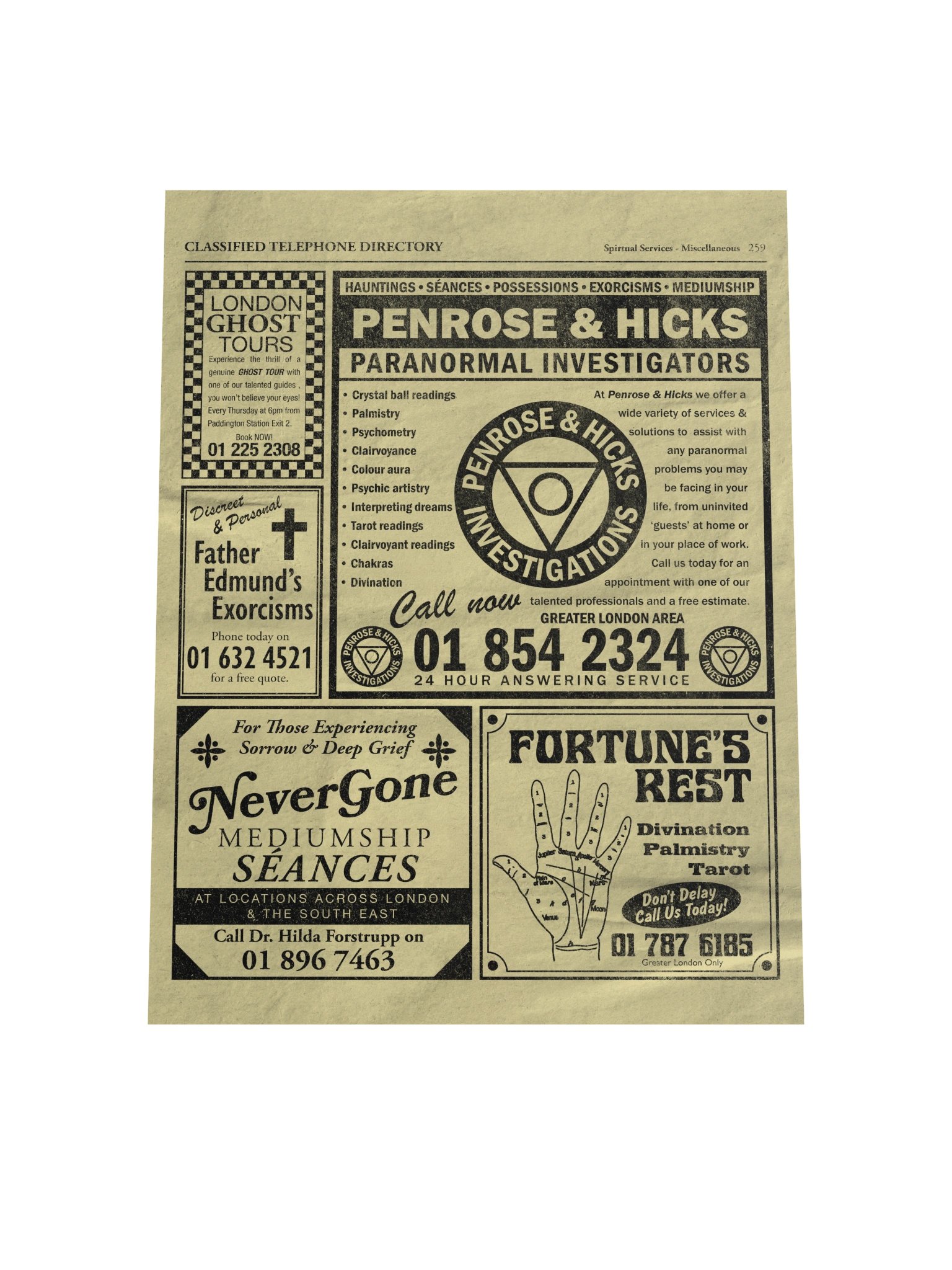 Ghost Town - Telephone directory product image (4)