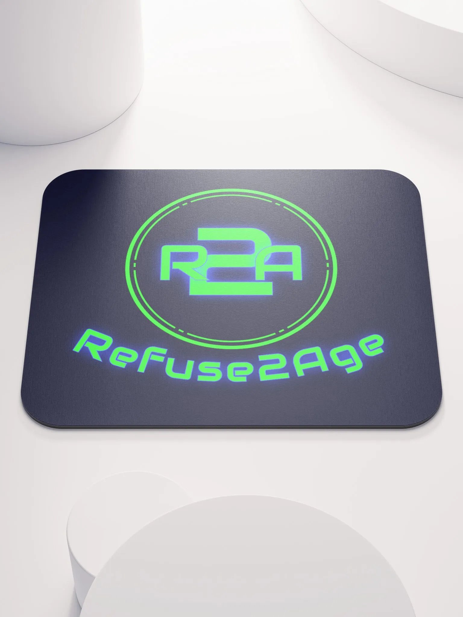 Refuse2Age Original Logo Mouse Pad product image (1)