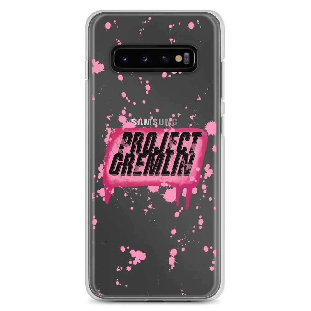 Clear Project Gremlin Samsung Phone Case product image (1)