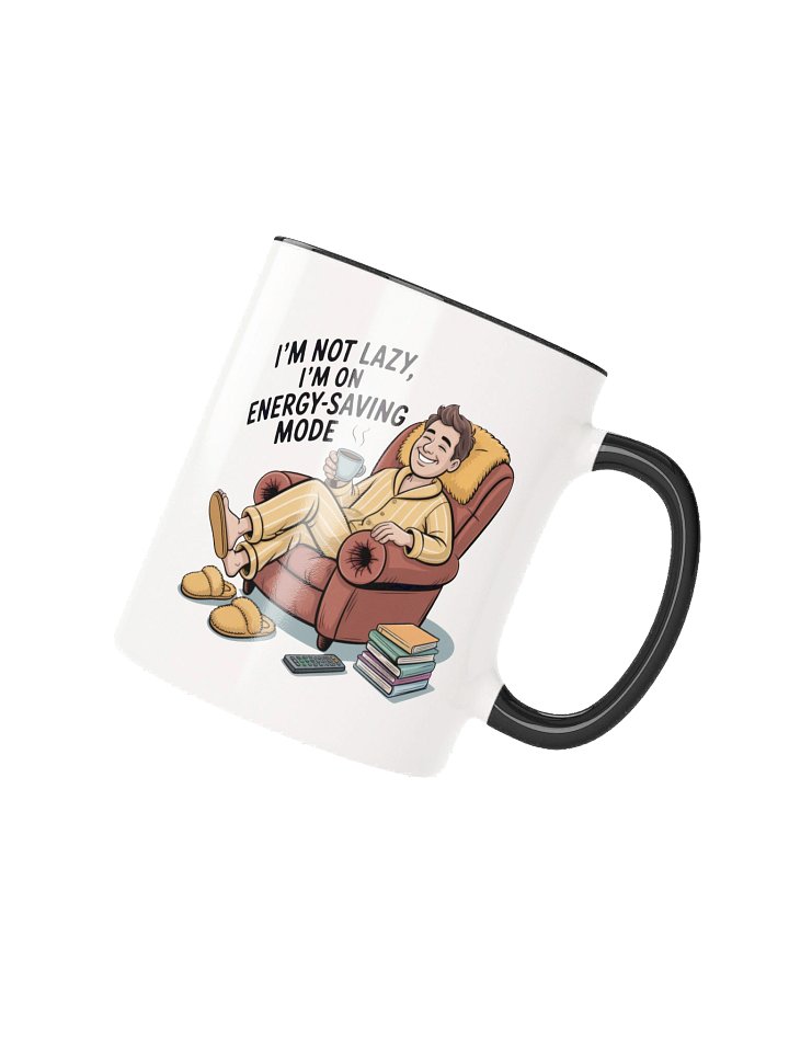 Energy-Saving Mode Funny Coffee Mug - with Color Inside product image (2)