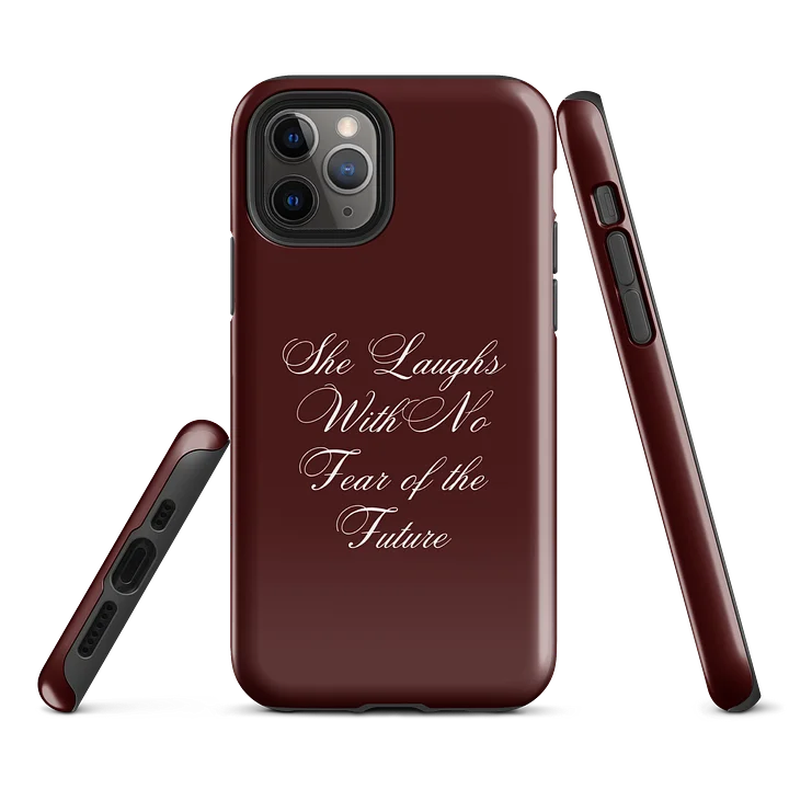 She Laughs With No Fear of the Future Tough iPhone® Case product image (3)
