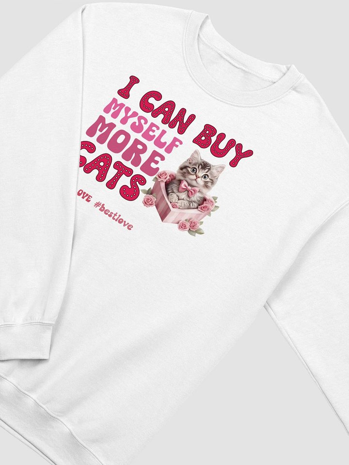 Funny Self-love Sweathirt - I can buy myself more cats product image (12)