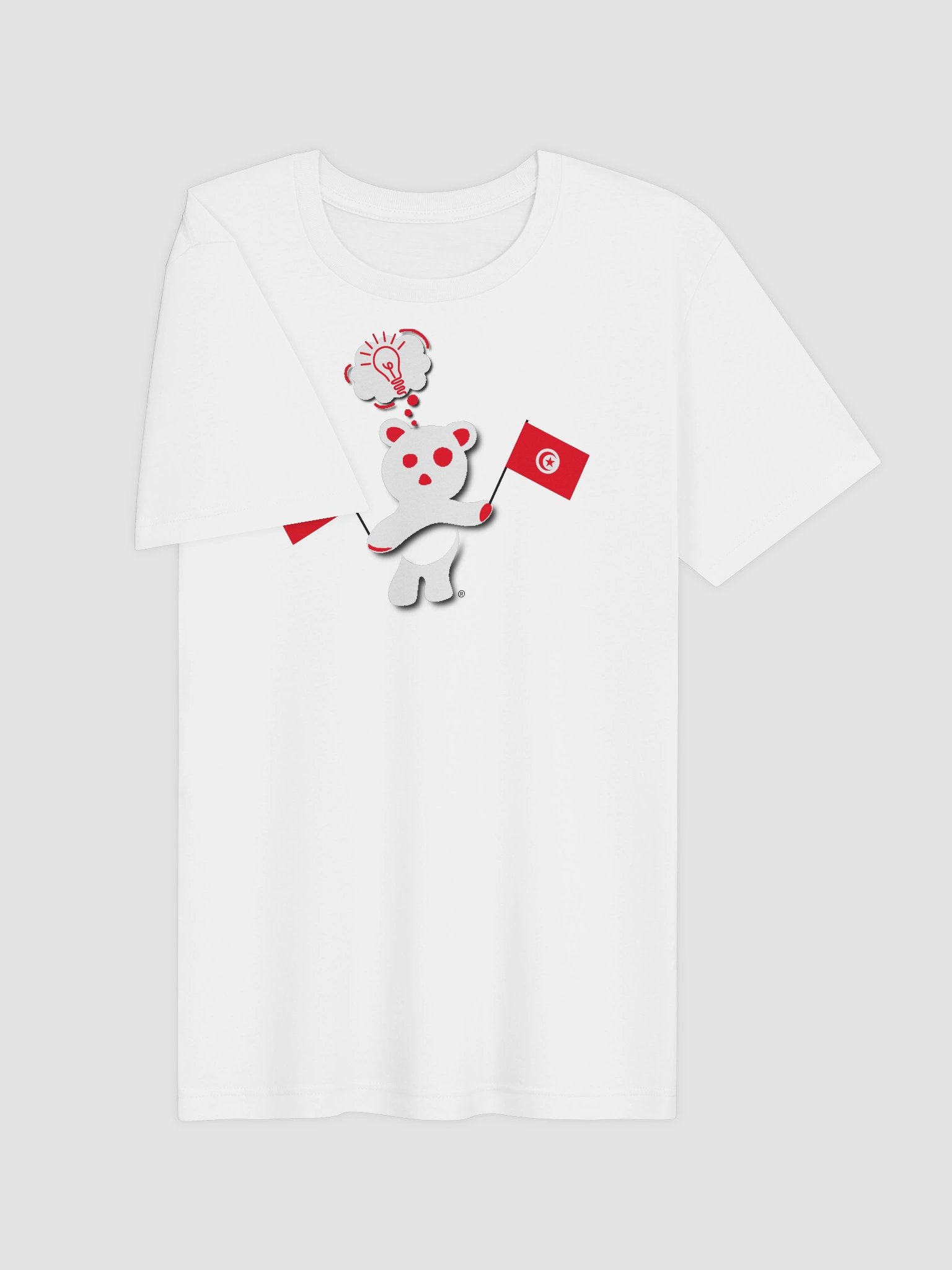 Tunisia — Country Bear T-Shirt | BehrBrained Media product image (9)