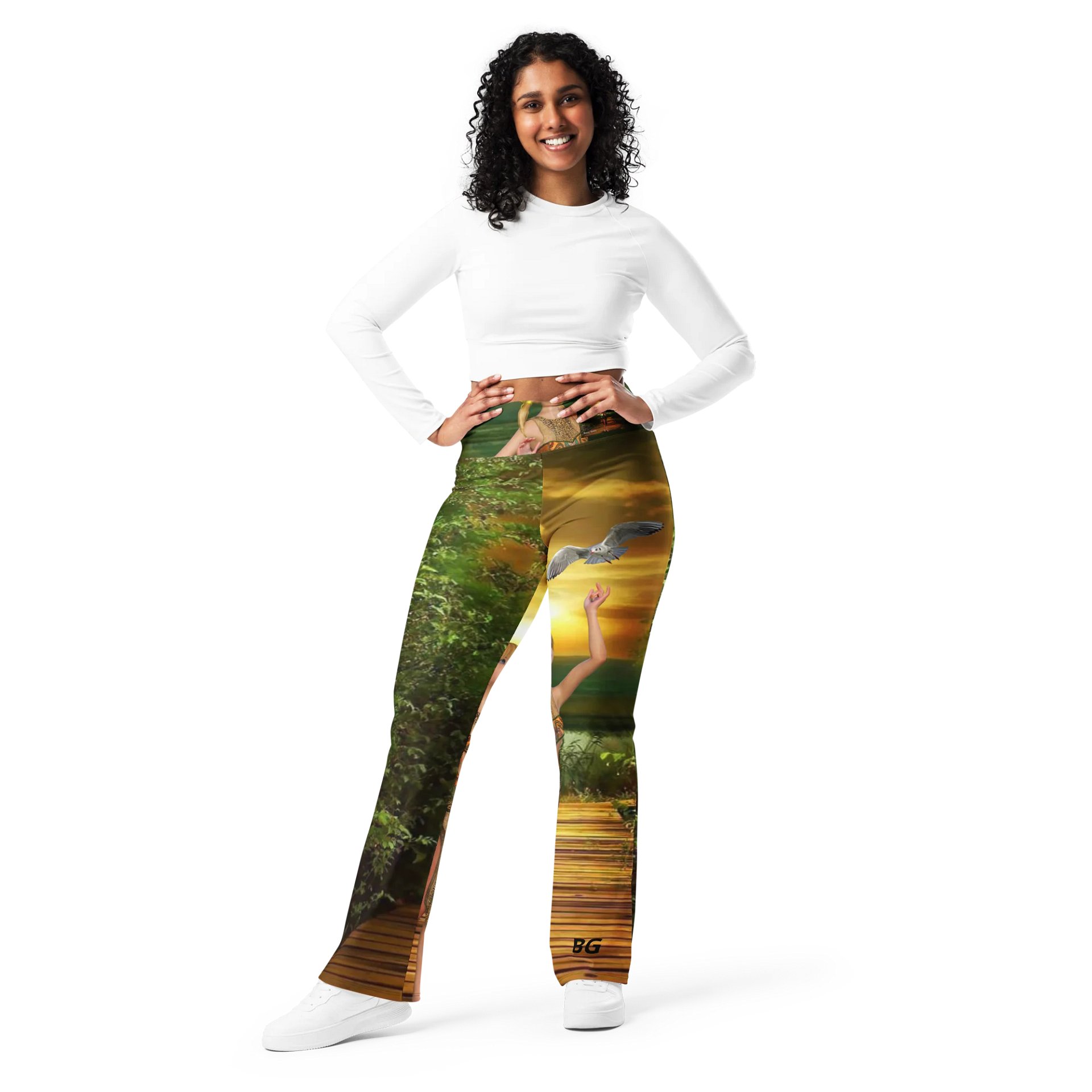 'Elven Stories - The Night of Your Return' Flare Leggings product image (10)