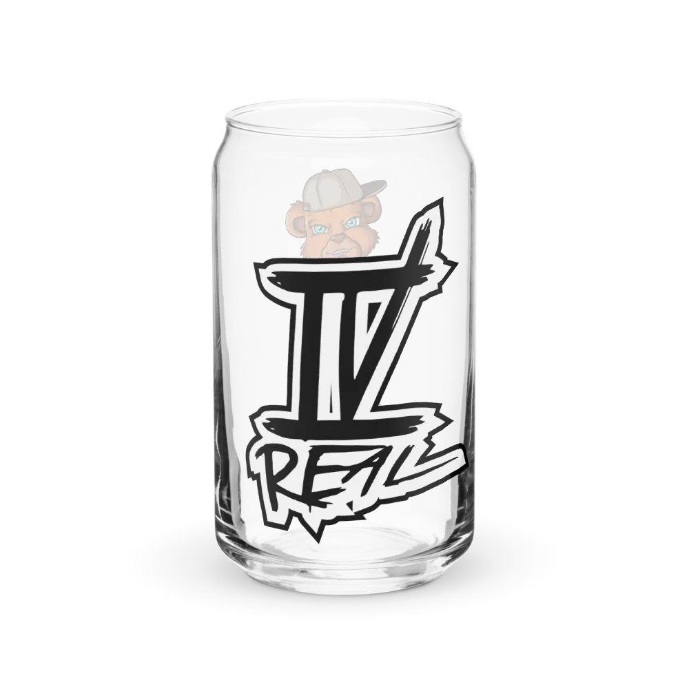 Standing Bear Glass Can product image (2)