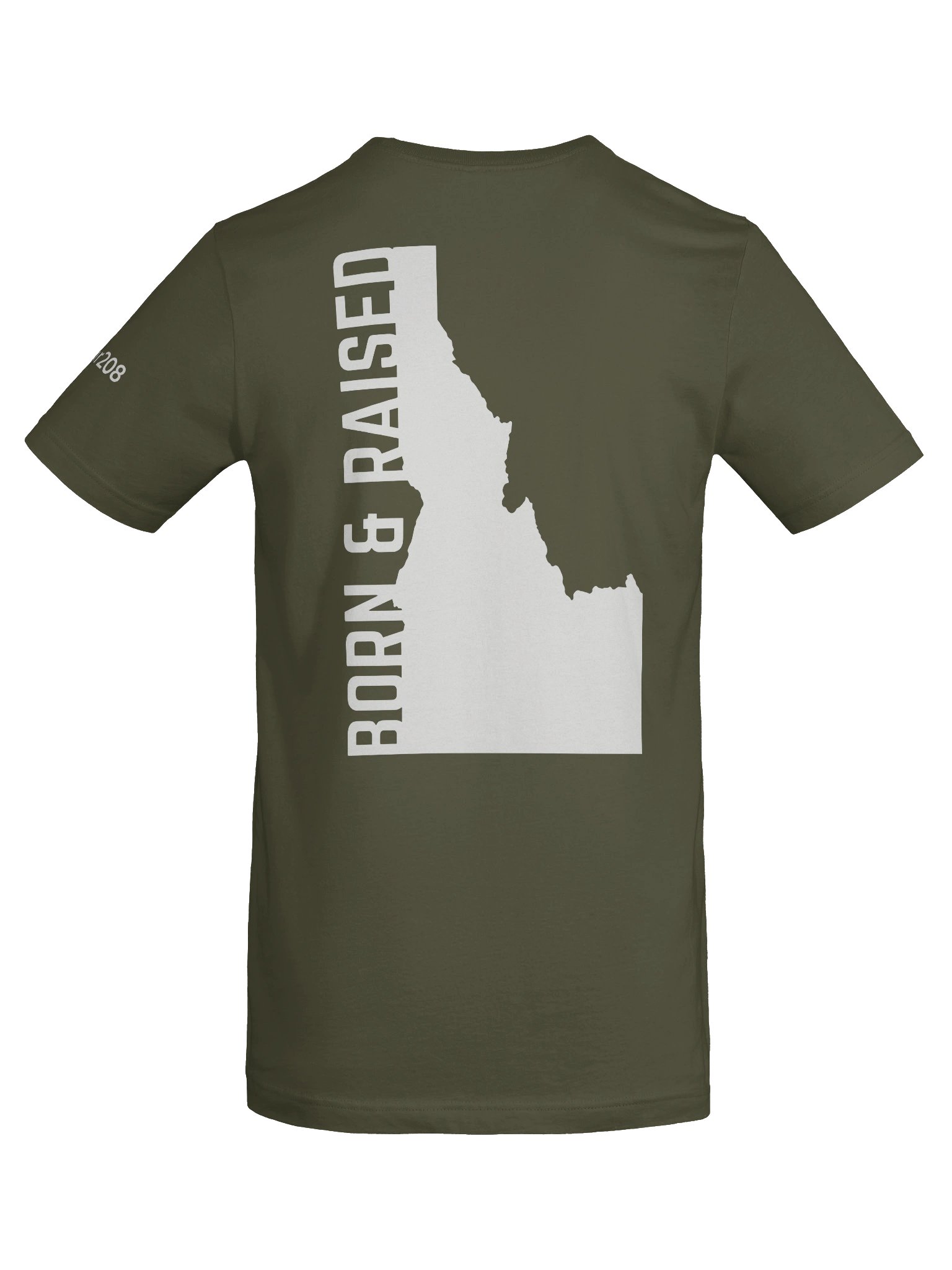 Back ID Born & Raised T-Shirt product image (6)