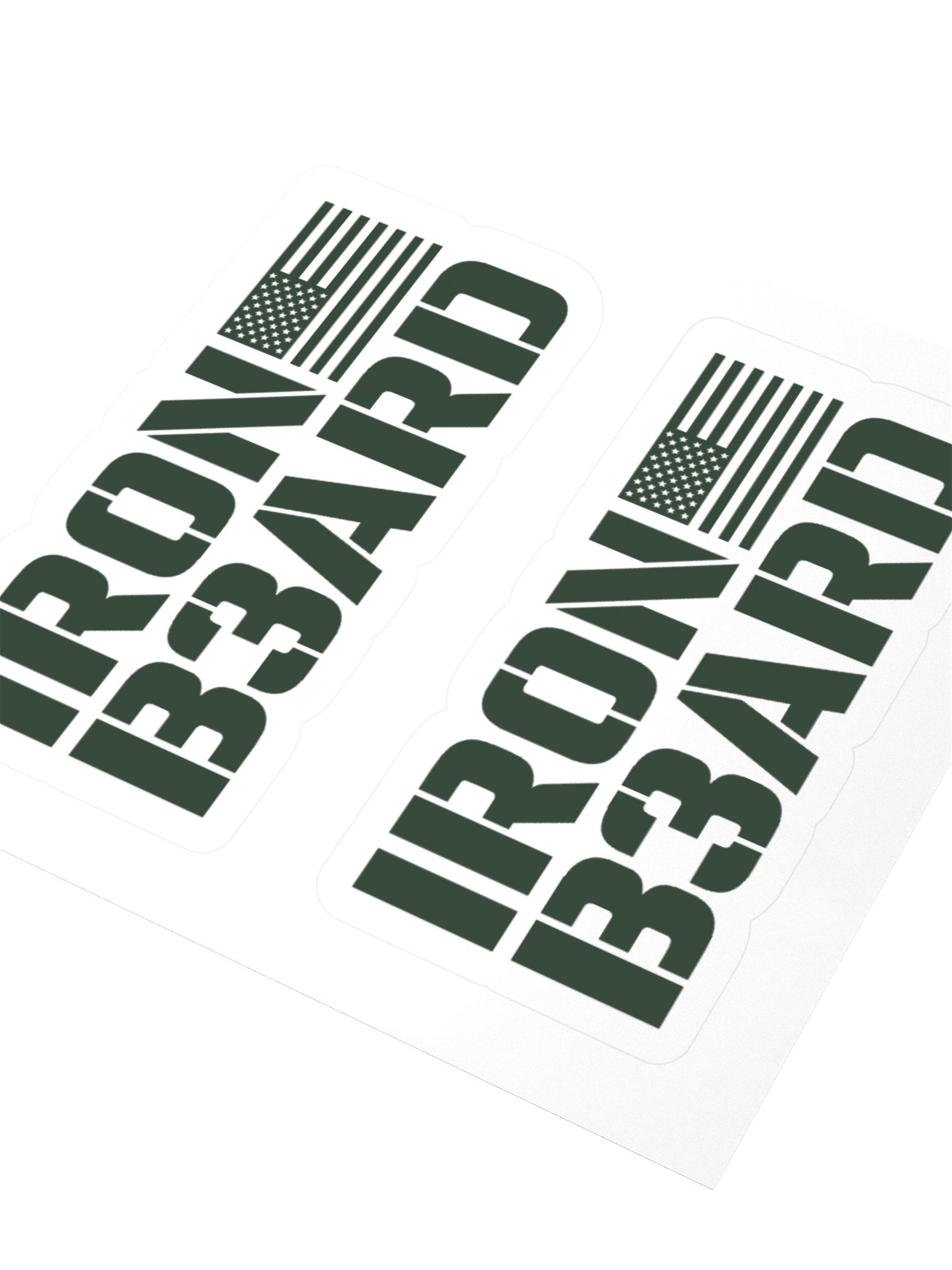 IR0N B3ARD Stickers Green product image (8)