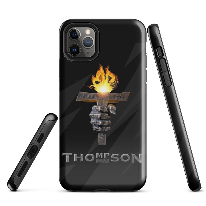 Flaming Cross Tough iPhone® Case Thompson Hodočasnik product image (3)
