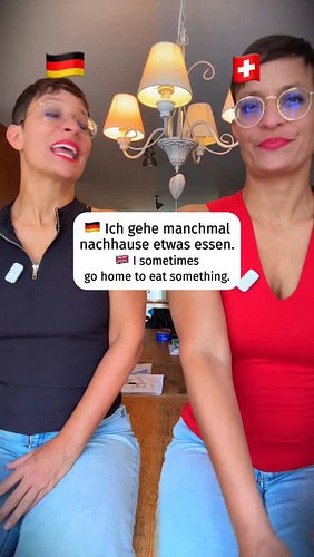 German VS Swiss German - Learn a few tricky phrases and impress your friends 🙌

#schweizerdeutsch #switzerland #swissgerman #...