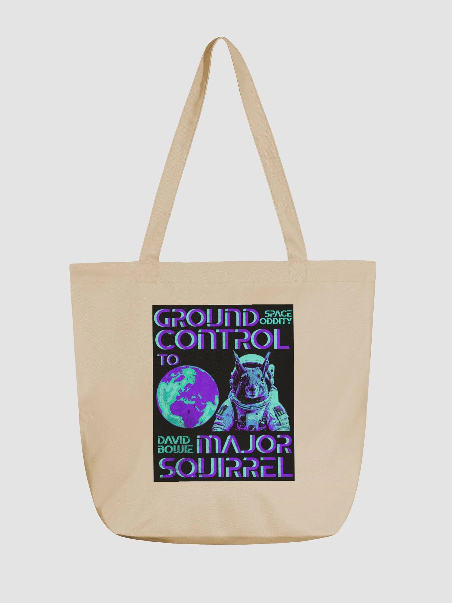 Major Squirrel Space Oddity Tote Bag product image (1)