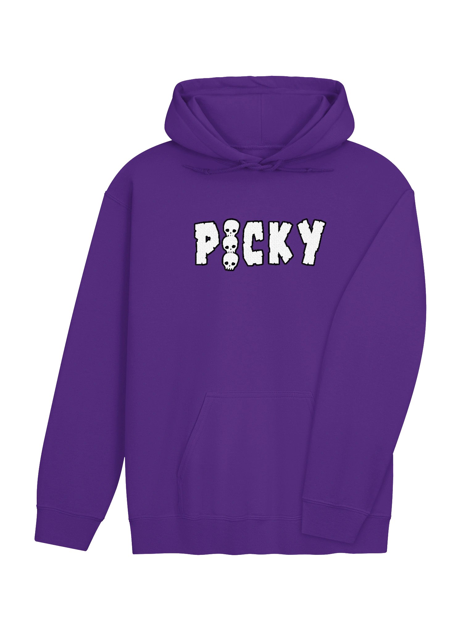 Picky Skulls Embroidered Hoodie (9 Colors) product image (16)