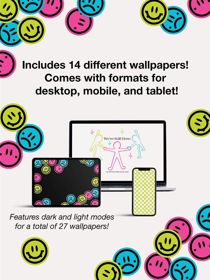 SMILE! Wallpaper pack product image (2)
