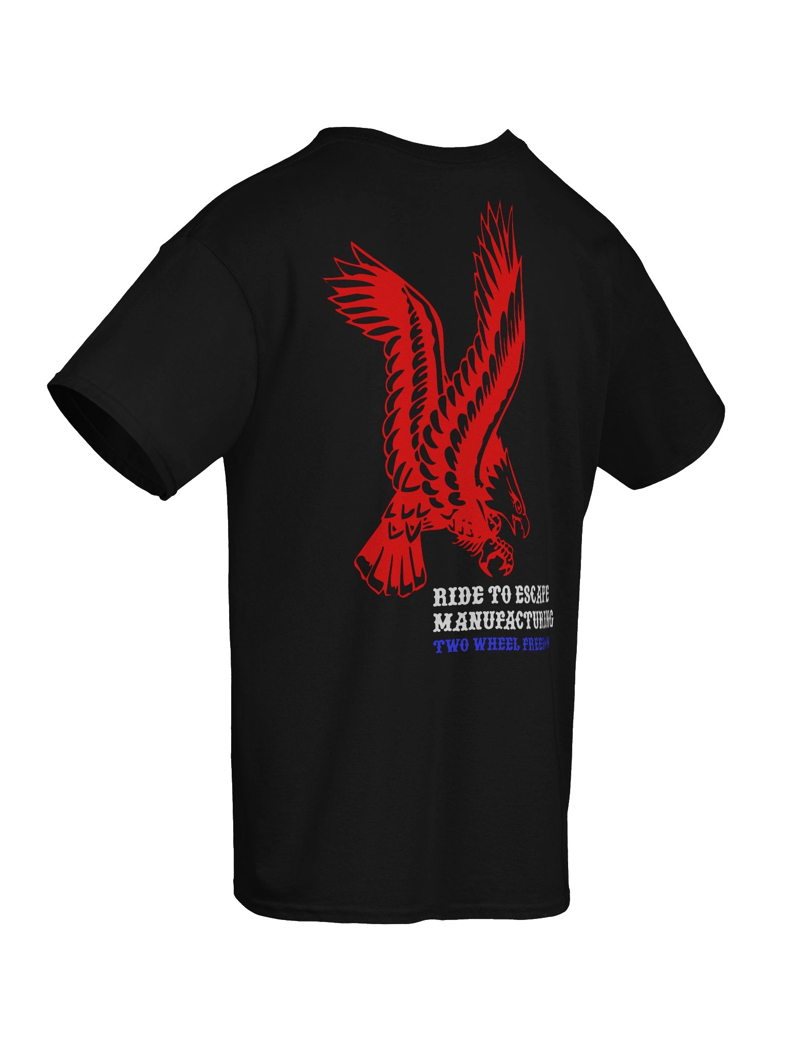 TWO WHEEL FREEDOM RED/WHITE/BLUE TEE product image (8)