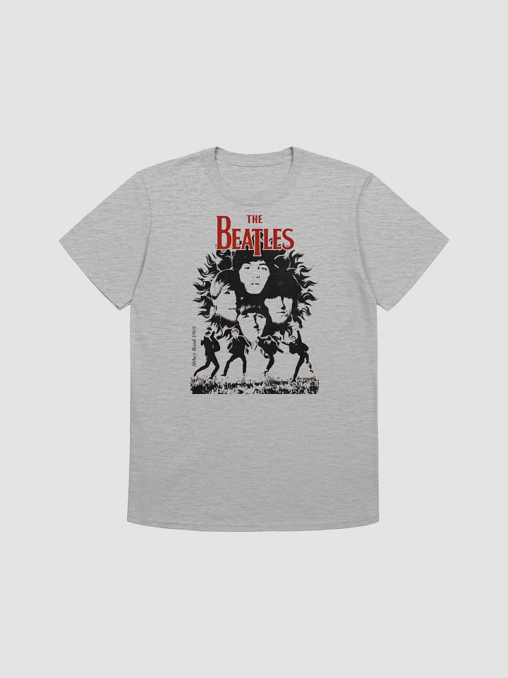 The Beatles Abbey Road 1969 T-Shirt | Vintage Black & White Rock Band Graphic Tee product image (1)