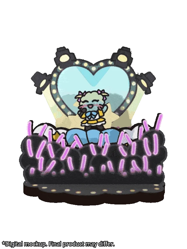 Little Blue Idol - Wooden Standee [FAN MERCH] product image (2)