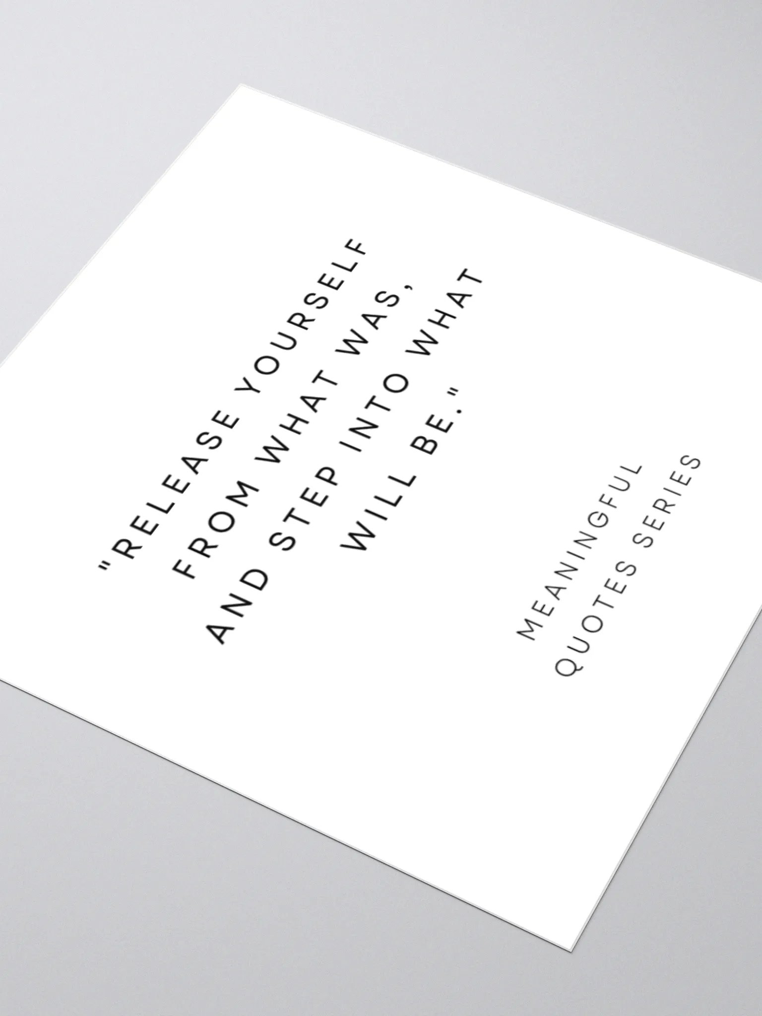 Meaningful Quotes Kiss Cut Stickers product image (5)