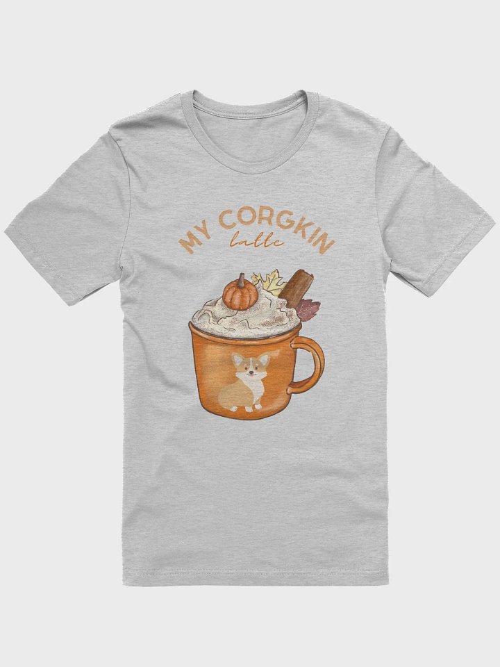 Corgi Pumpkin Latte T-shirt product image (1)