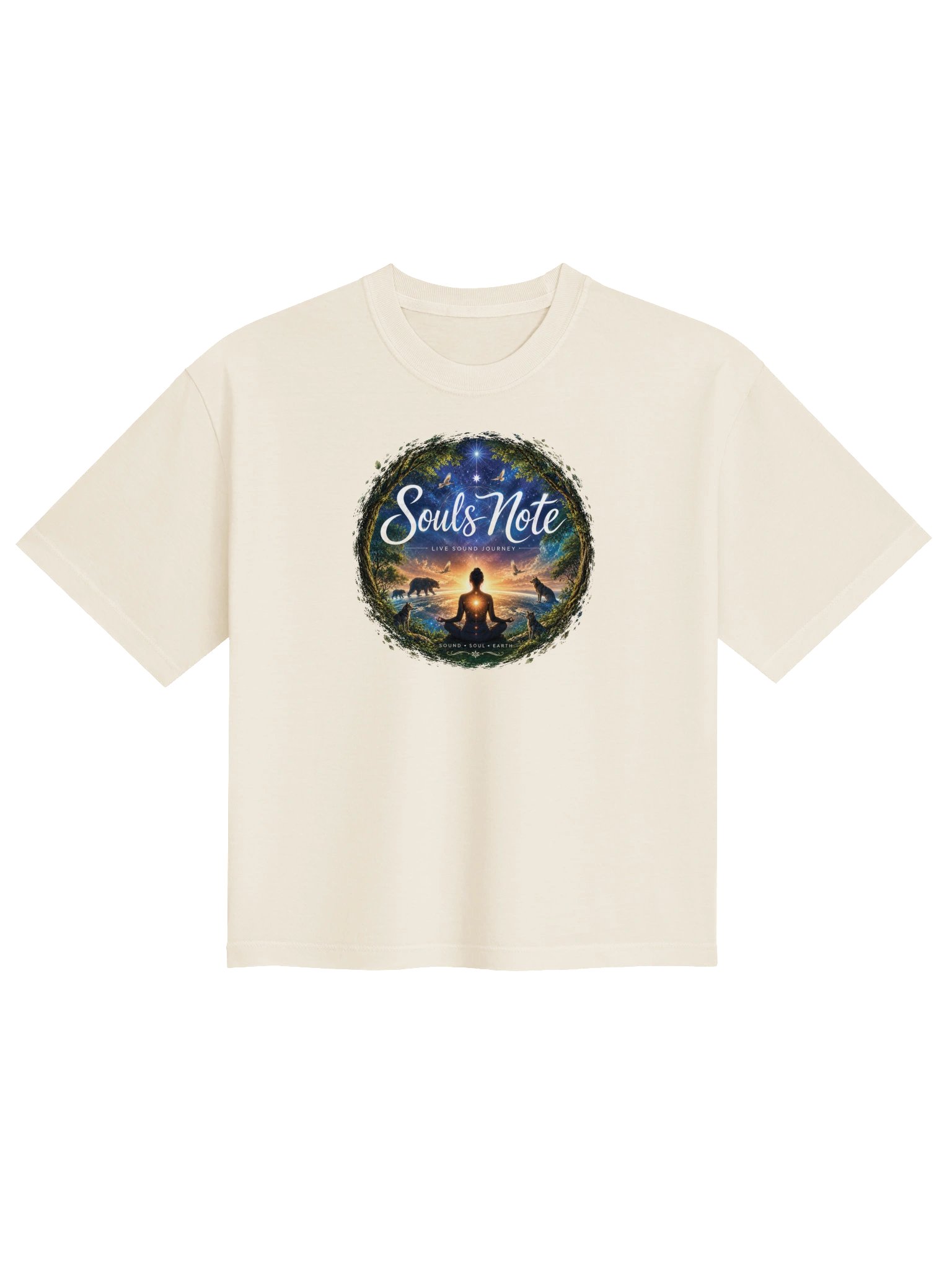 SOULSNOTE - WOMENS BOX TEE product image (1)