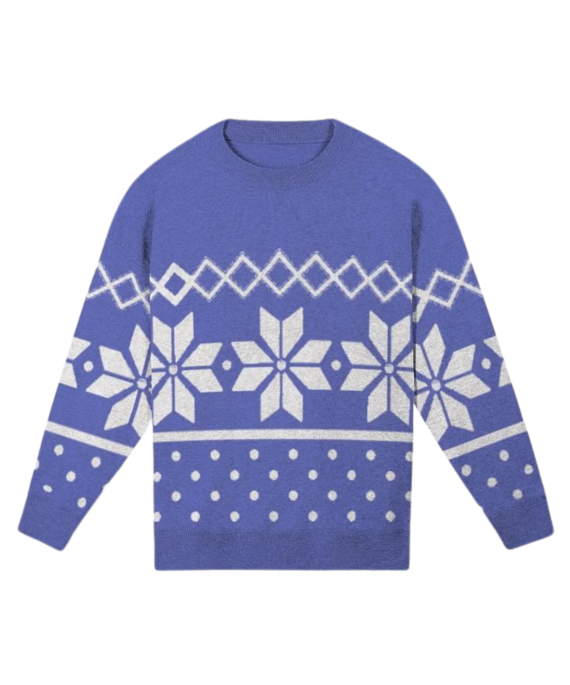 Snowy Knitted Relaxed Sweater 1/2 product image (1)