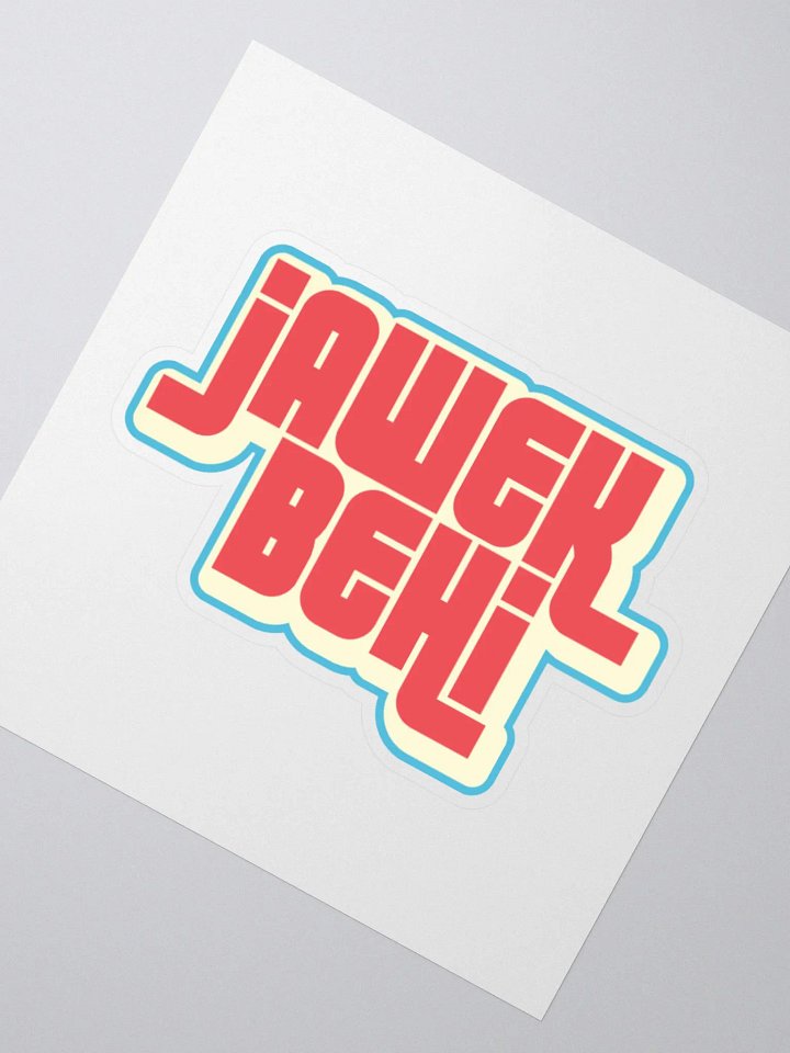 20Camels Tunisia Series Jawek Behi Sticker - Red product image (2)