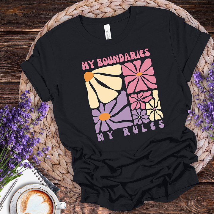 My Boundaries My Rules Tee product image (1)