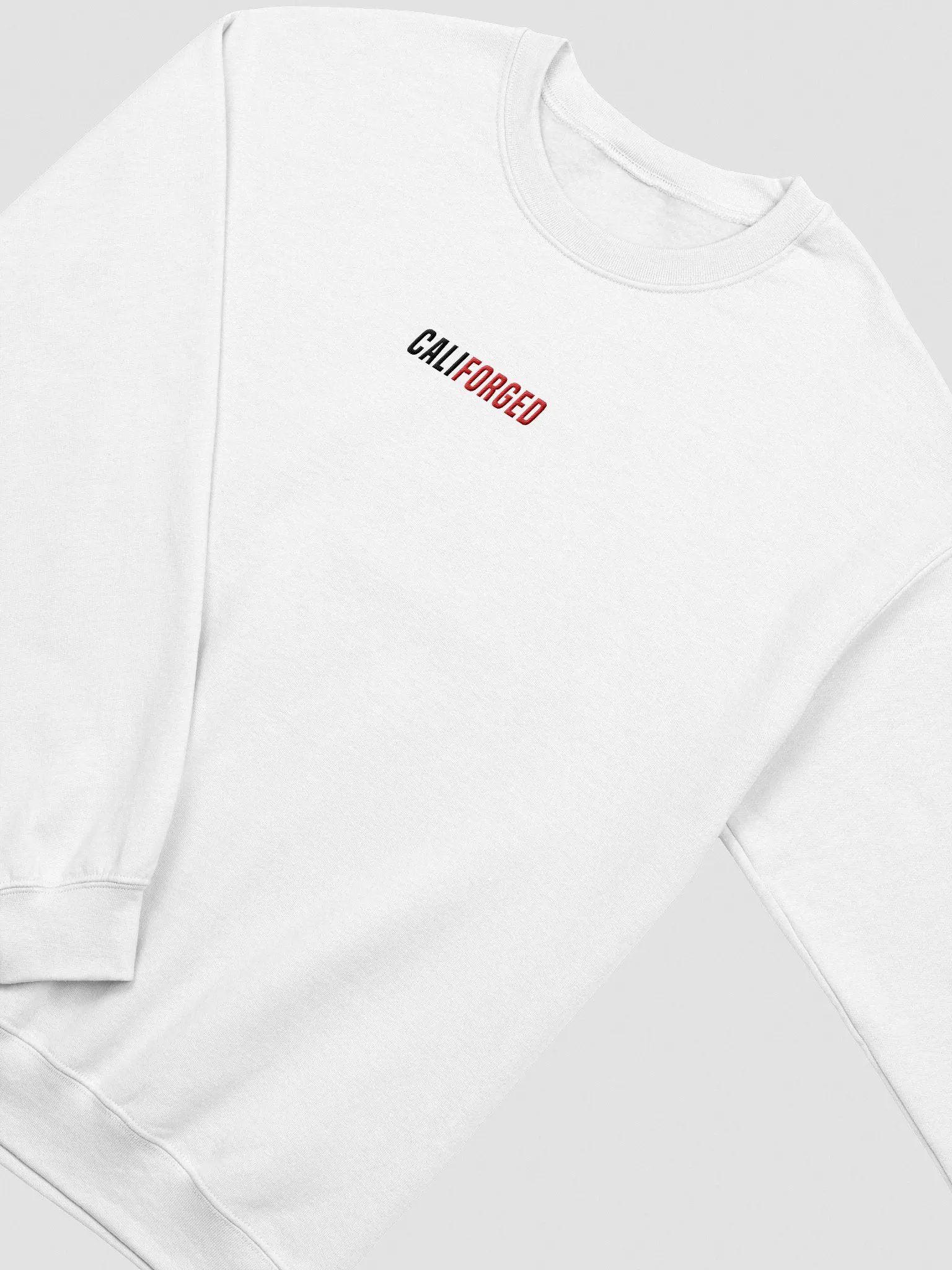 FORGED Crewneck Sweatshirt White product image (3)