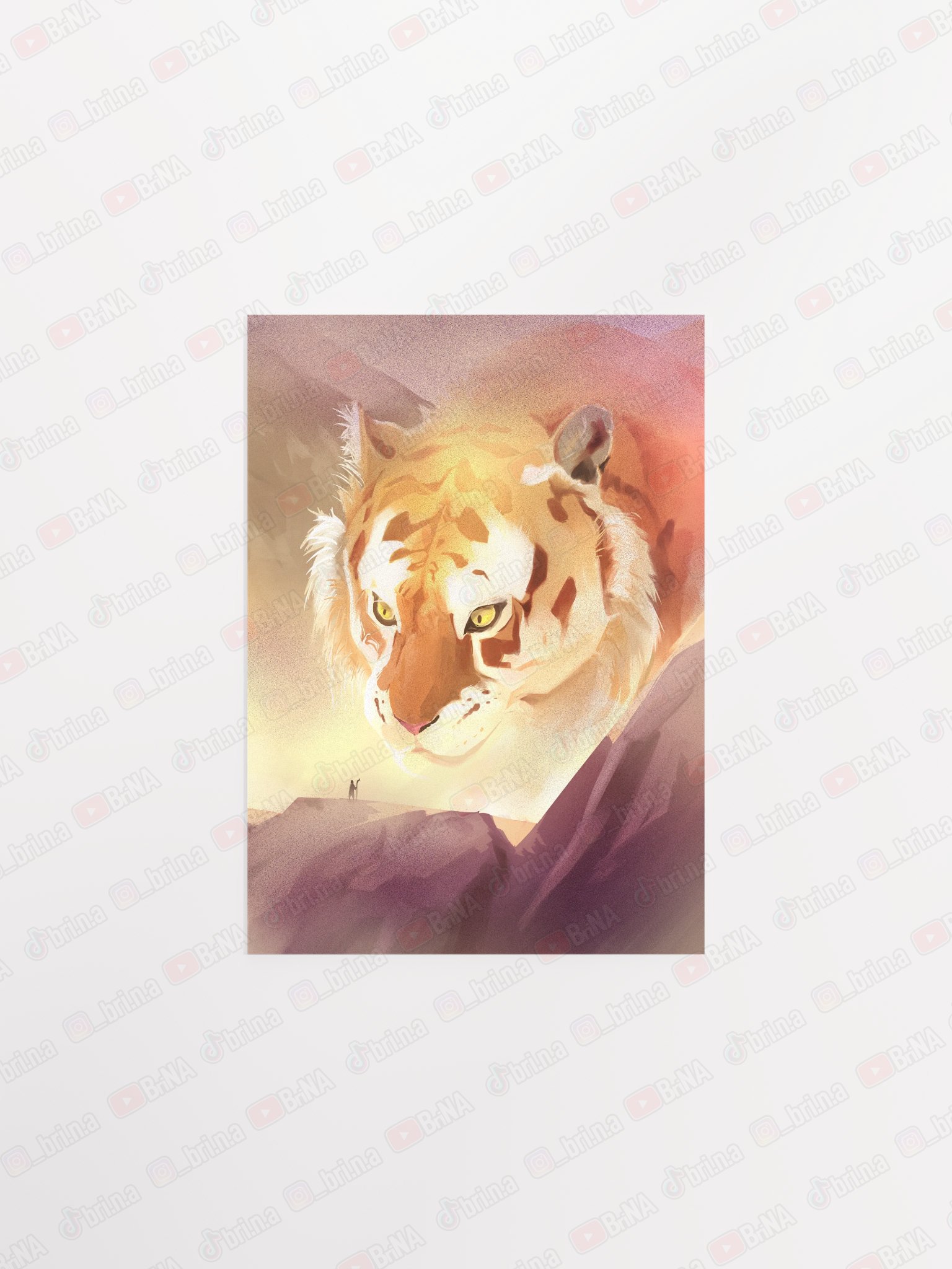 Mountain Tiger Poster product image (1)