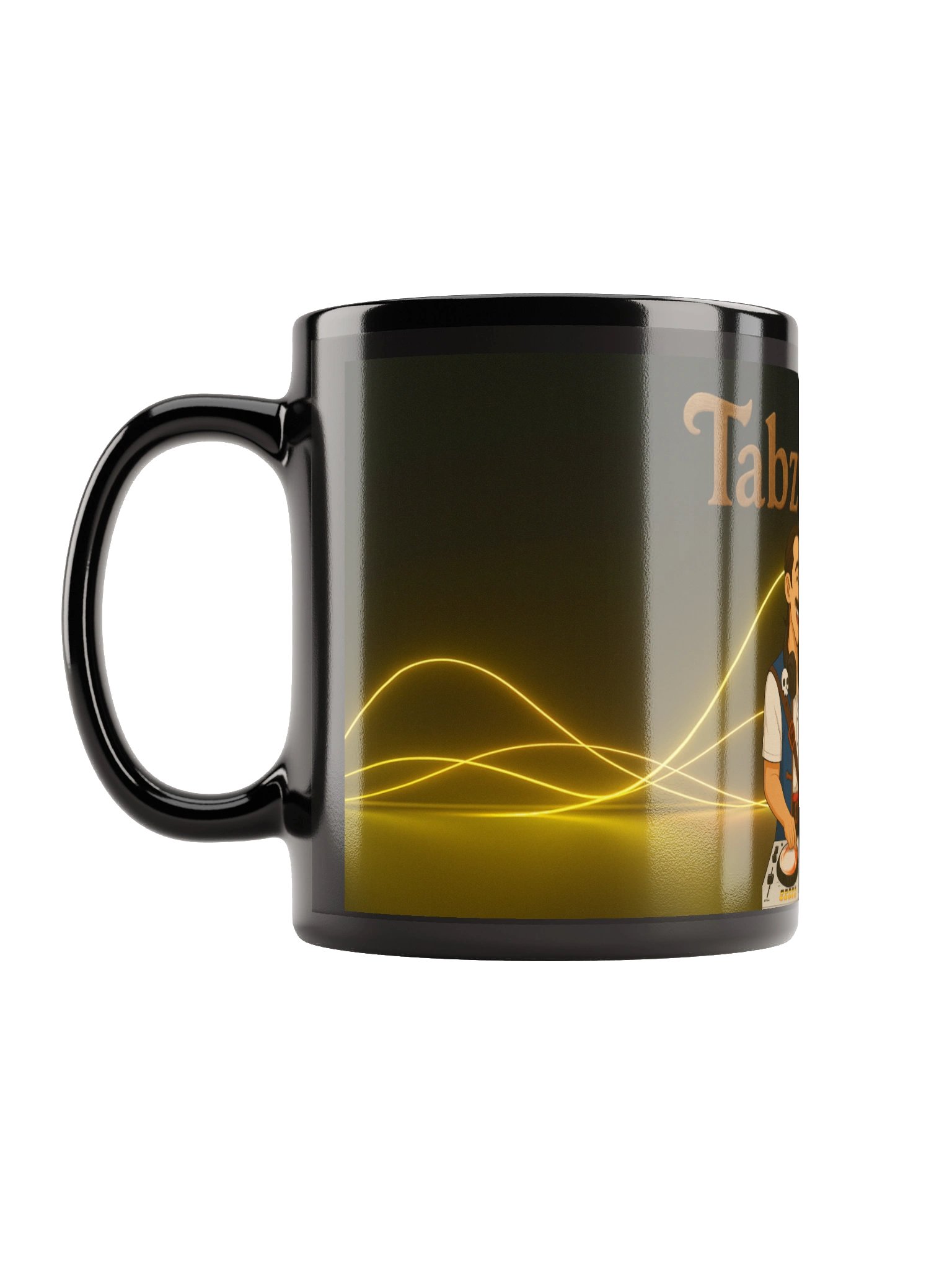 TnK Black Glossy Mug product image (11)