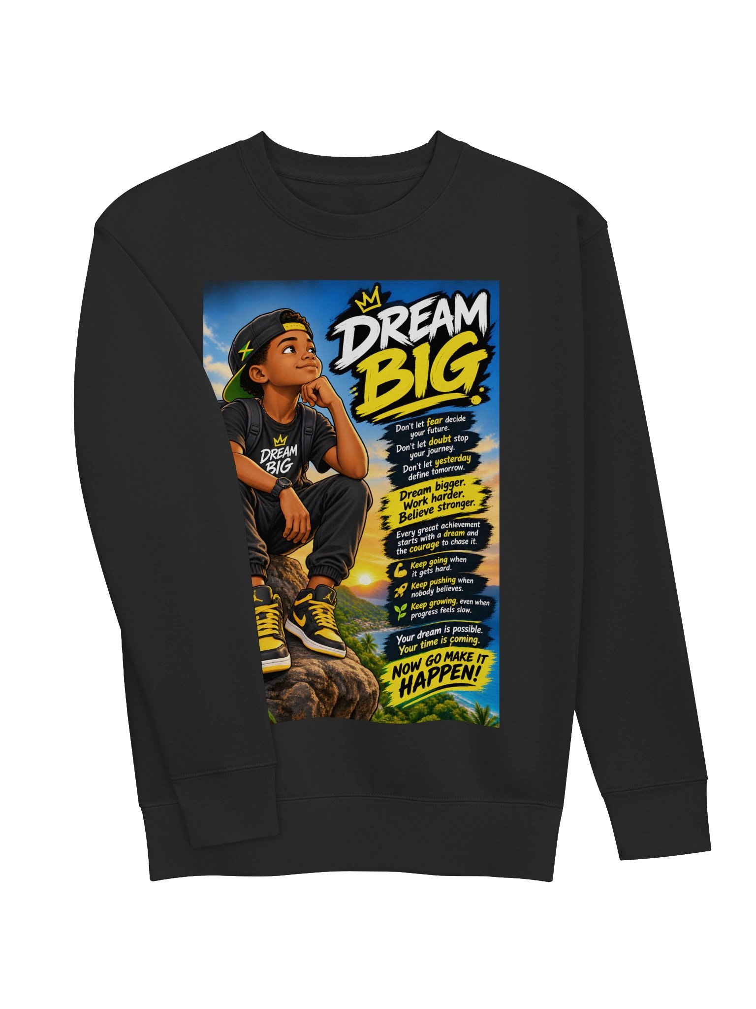 Dream Big Motivational Sweatshirt product image (3)