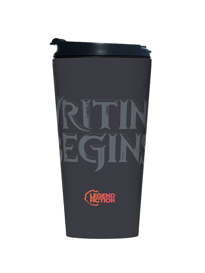 Writing Begins Travel Mug product image (1)