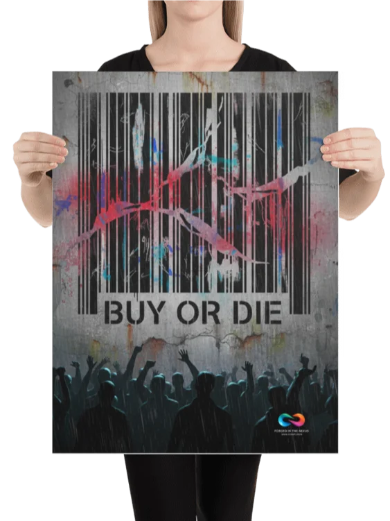 CINEMATIC ART POSTER – DYSTOPIAN FUTURE #006 product image (2)