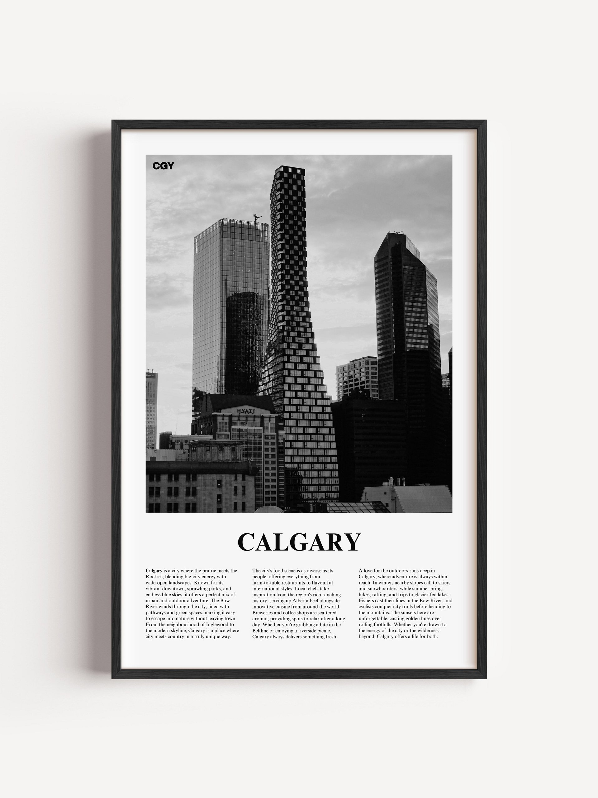 Calgary 01 Newspaper Poster product image (1)