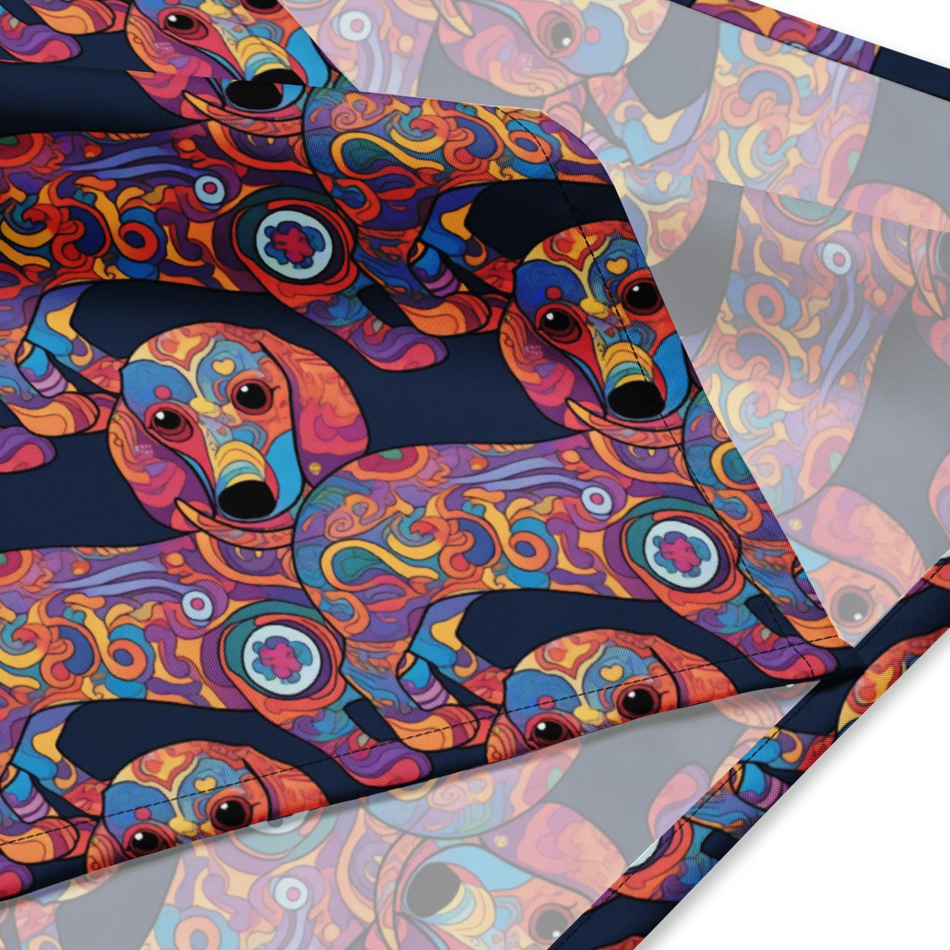 Psychedelic Dachshund #2 - Bandana product image (3)