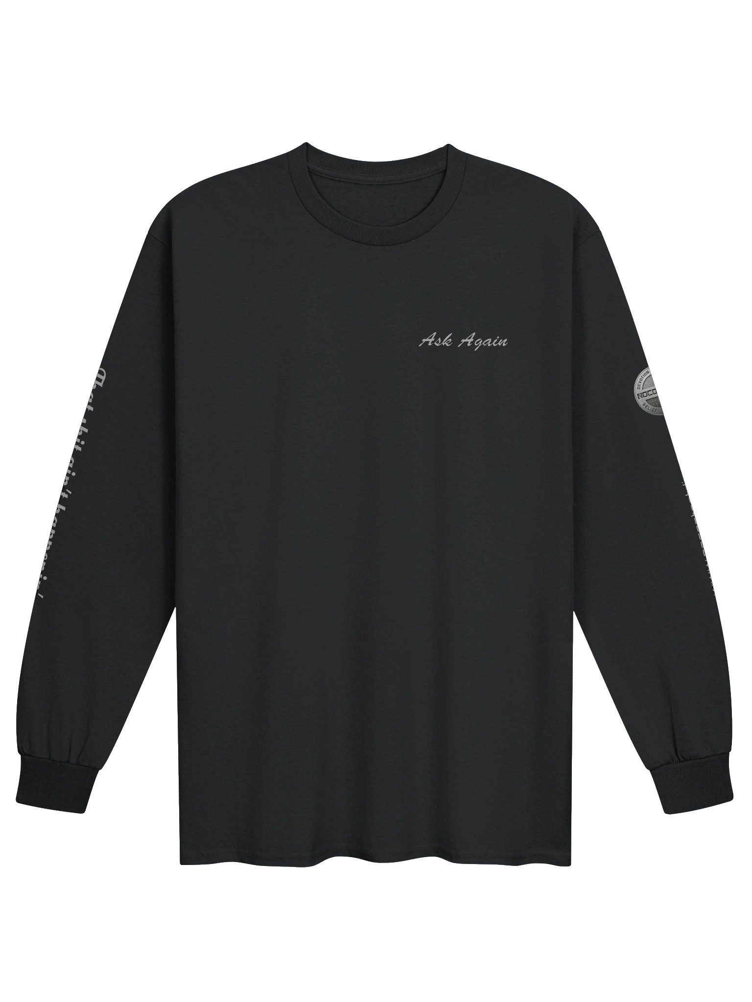 Ask Again longsleeve product image (1)
