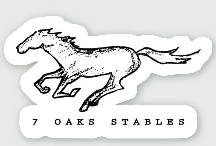 Running horse sticker product image (1)