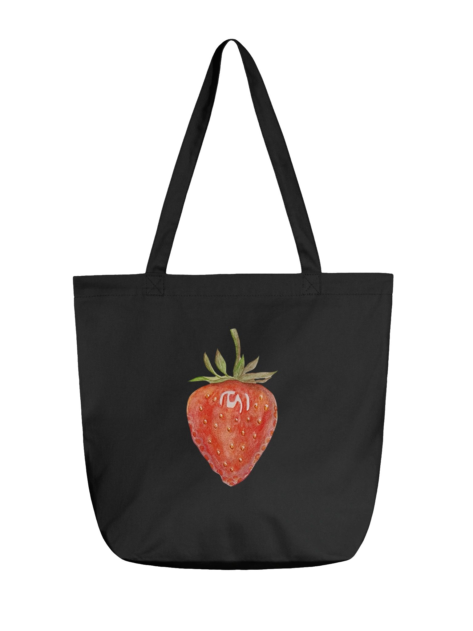Never Again Strawberry Tote Bag product image (1)