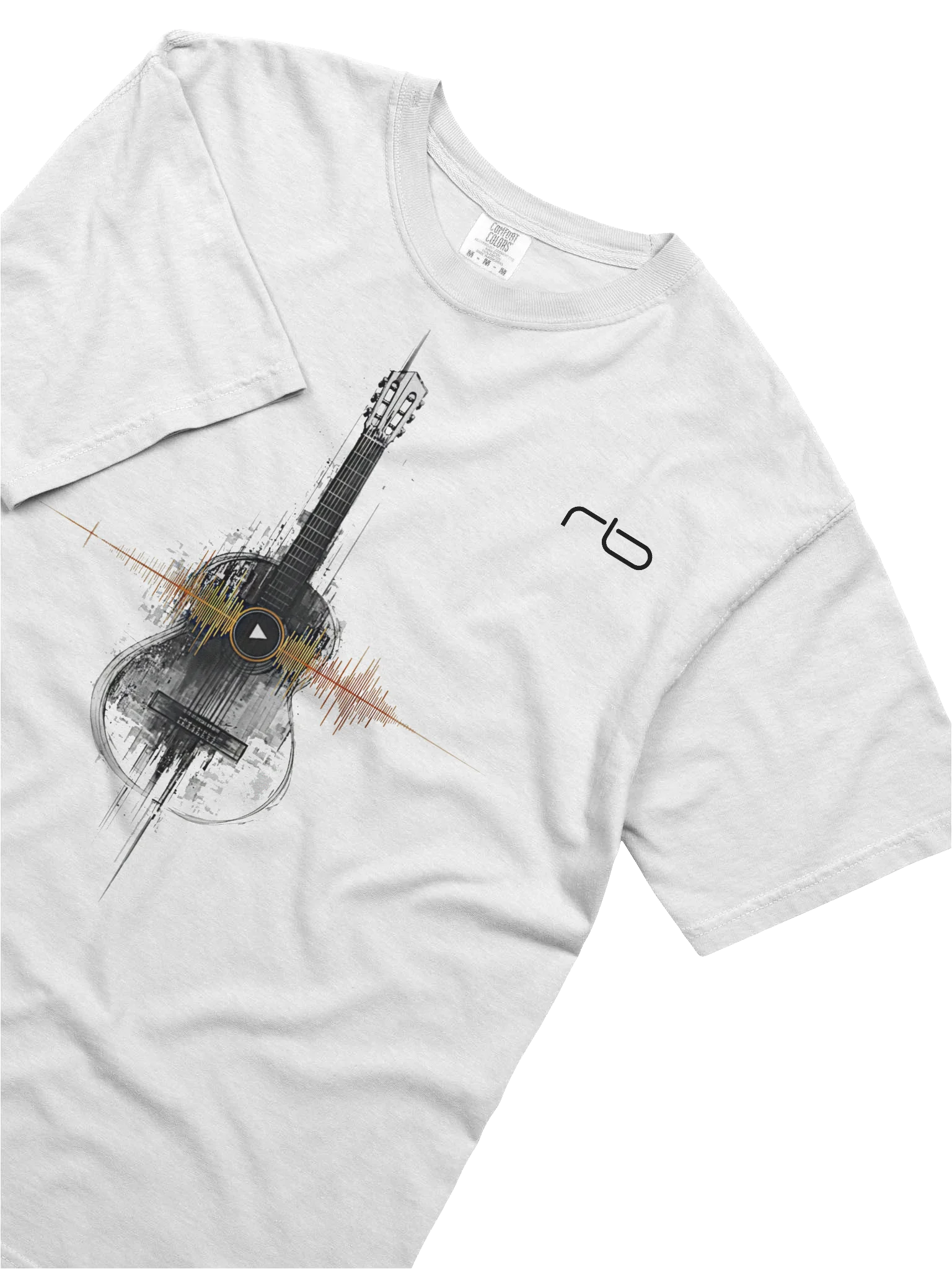 Soundwave Acoustic Guitar T-Shirt product image (5)