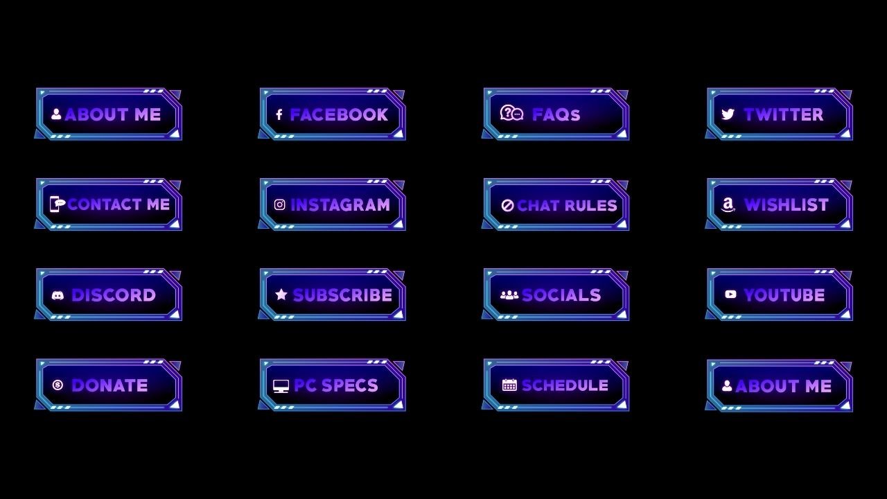 Robust Tech Twitch Panels product image (2)