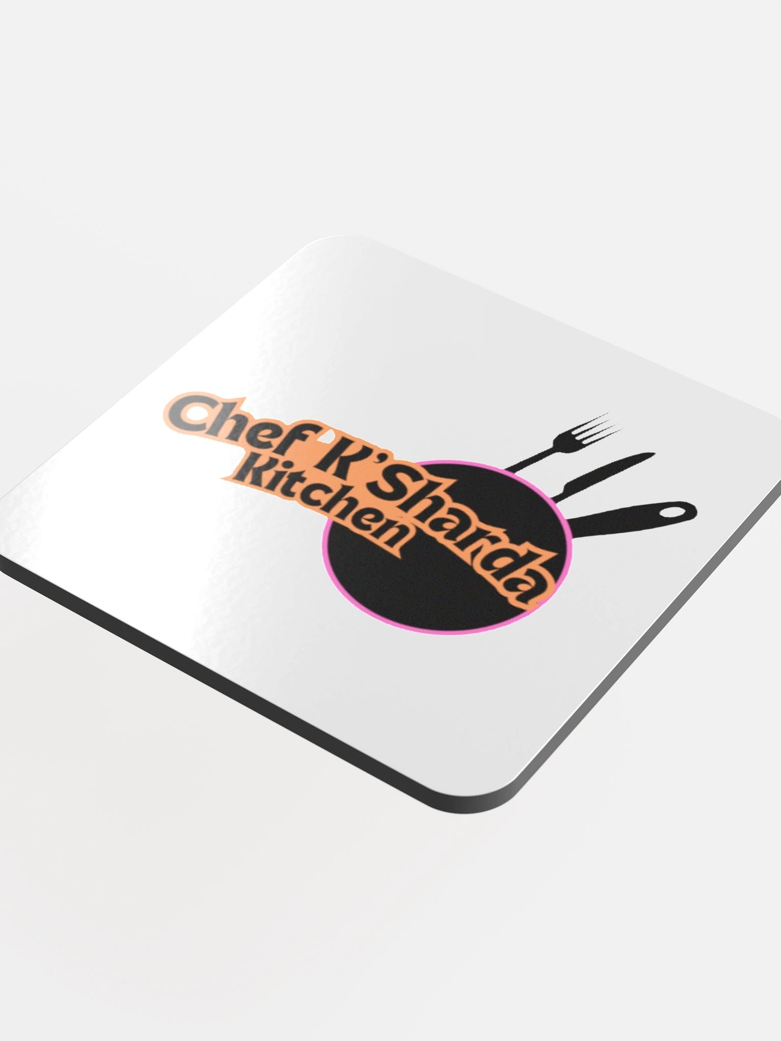 Culinary Chic Glossed Cork Coaster product image (4)