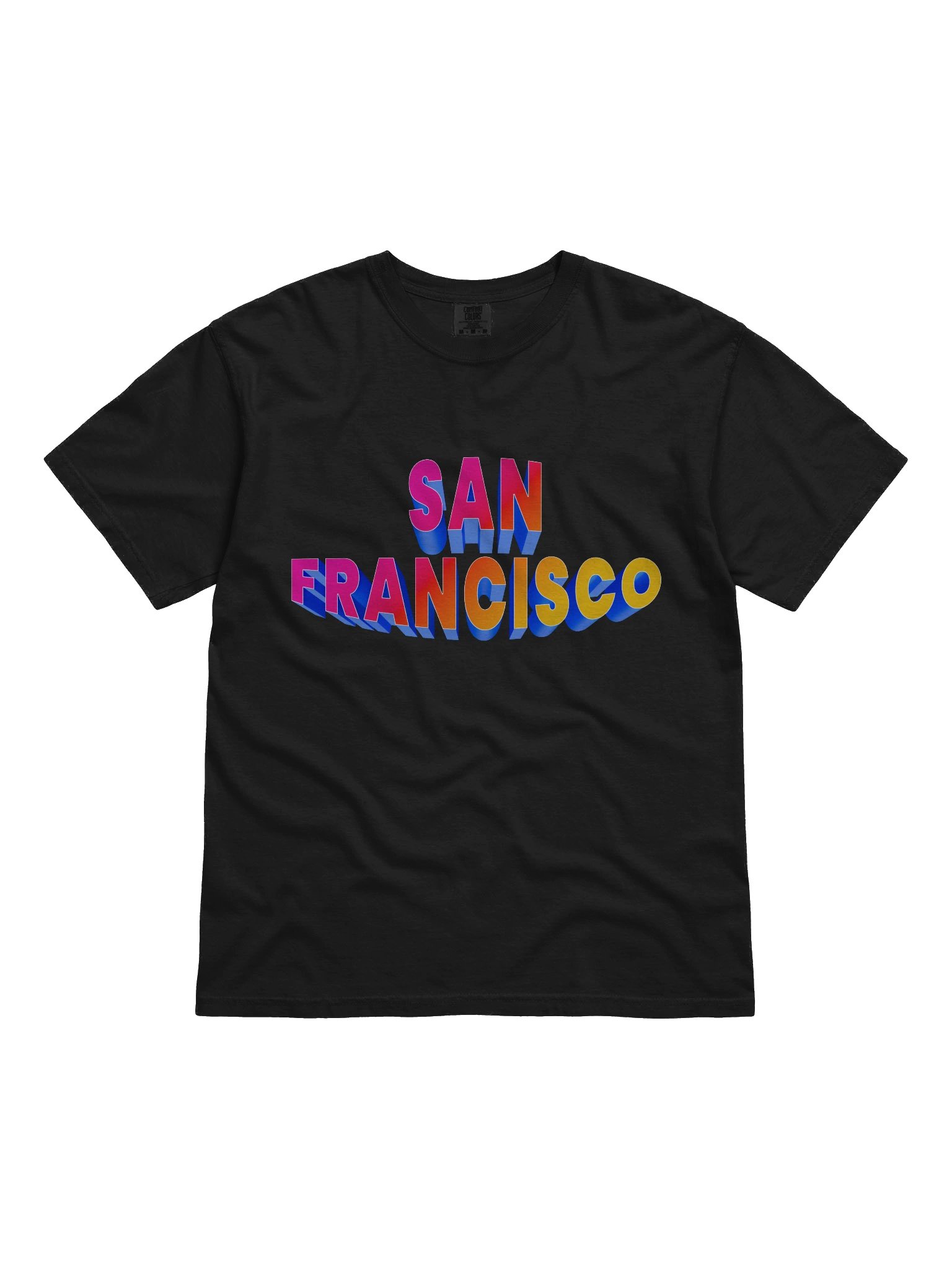 SAN FRANCISCO 3D Bold T-Shirt product image (1)