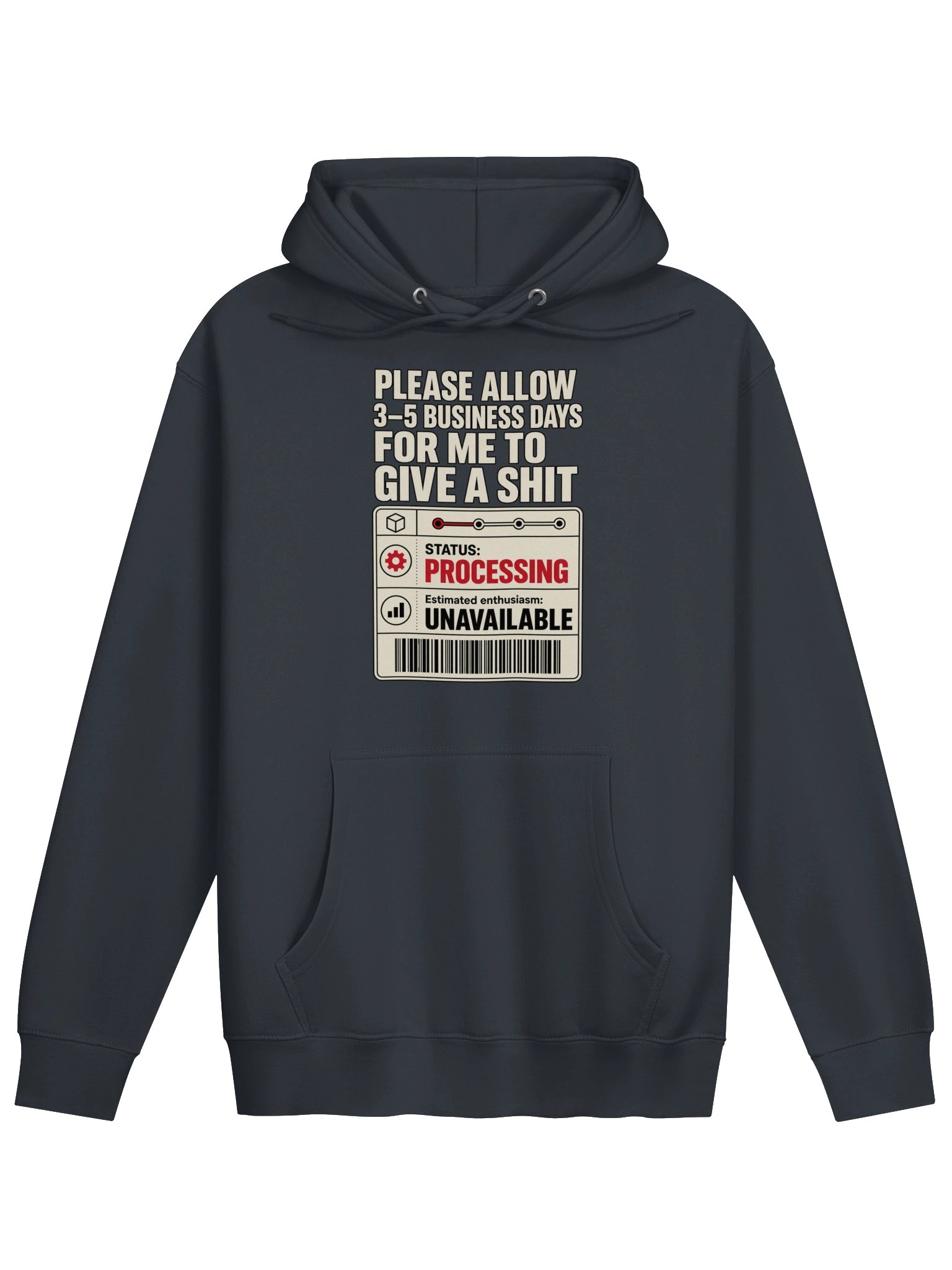 3–5 Business Days to Give a Shit Hoodie product image (9)