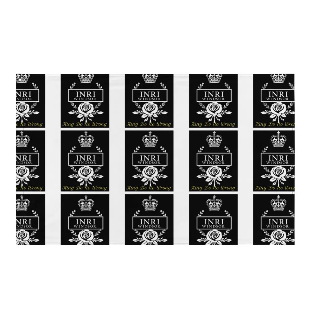 Regal Rose Grid Flag product image (1)