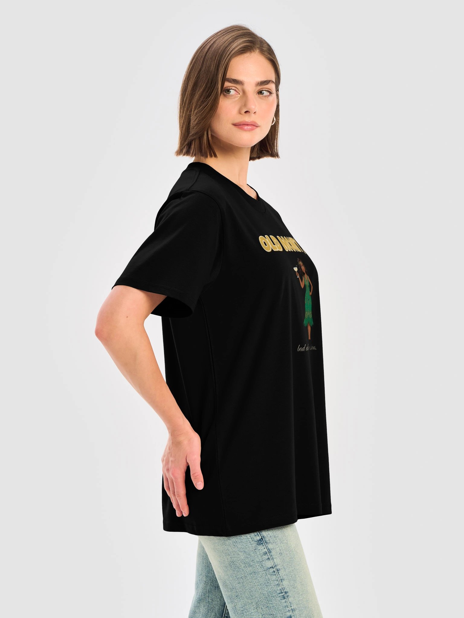 Old Money Bad Decisions Tee product image (6)