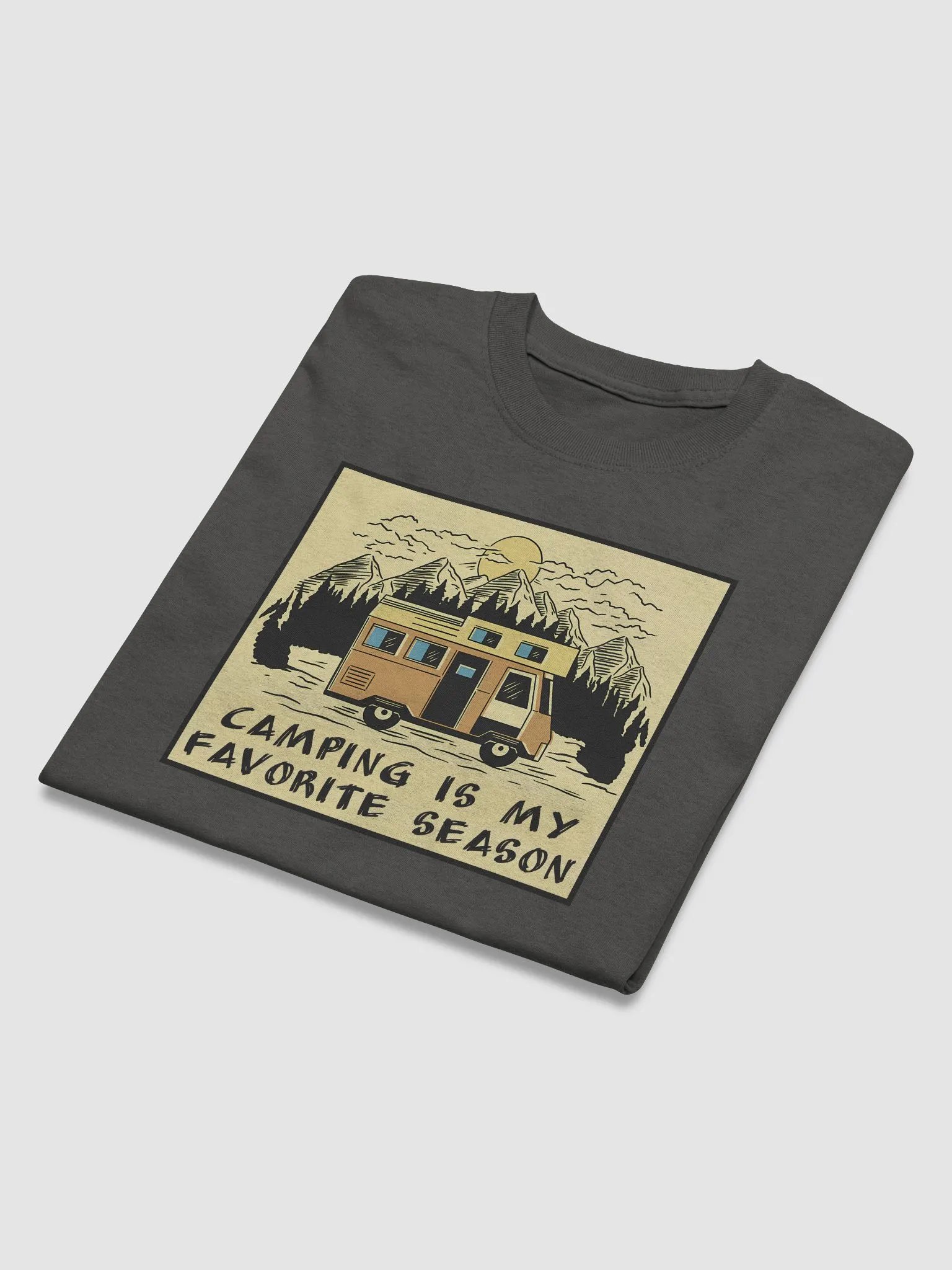 Camping is my Favorite Season Heavyweight T-shirt product image (4)